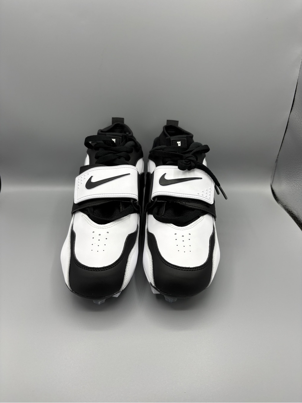 New Nike Diamond Turf 93 TD Mens sz 9 Football Cleats White Black HF5298 101 - Picture 3 of 5